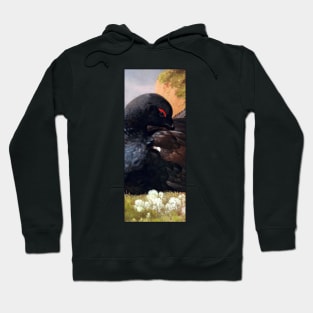 Lyrurus tetrix by Ferdinand von Wright Hoodie